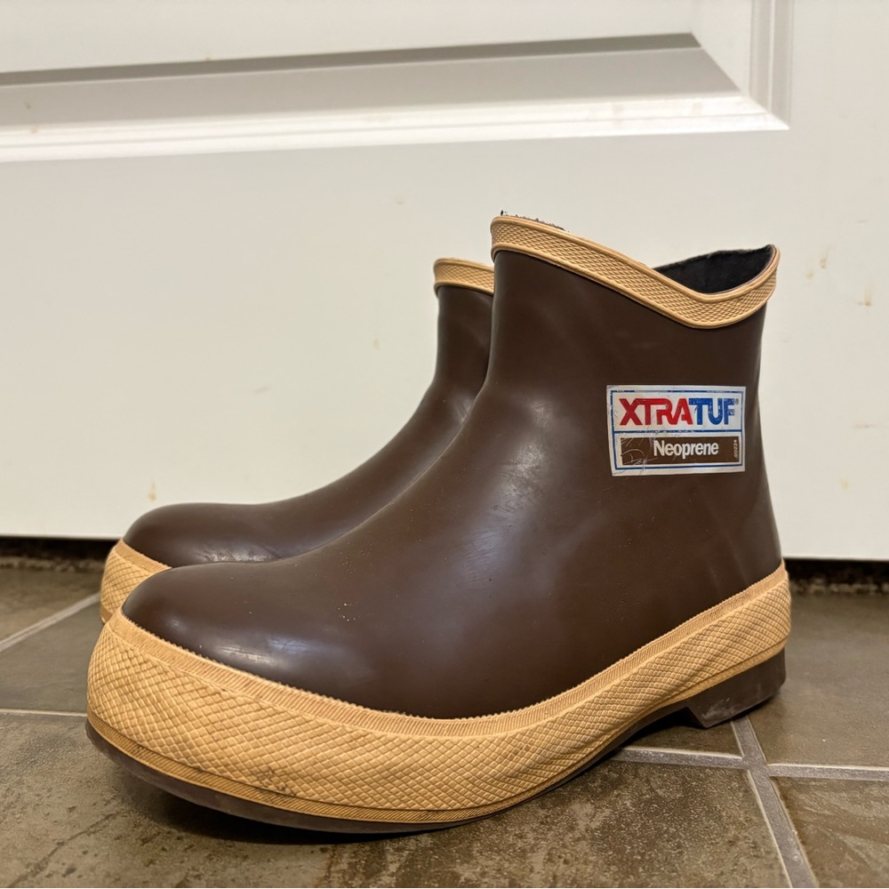 XTRATUF Women's Brown Ankle Boots - Picture 2 of 6